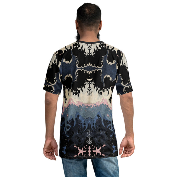 A very cool men's t-shirt with a Celtic vibe by Sushila Oliphant for Apparel for the spirit.