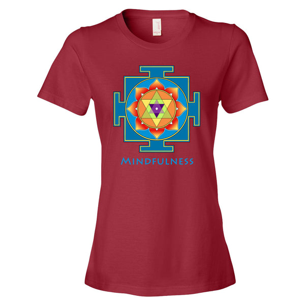 Yantra of Ganesha yoga t-shirt by Sushila Oliphant, apparel of the spirit