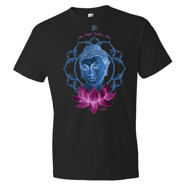 Buddha t-shirt great for yoga by Sushila Oliphant