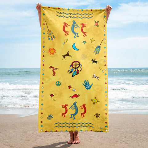 Southwest Vibes Beach Towel