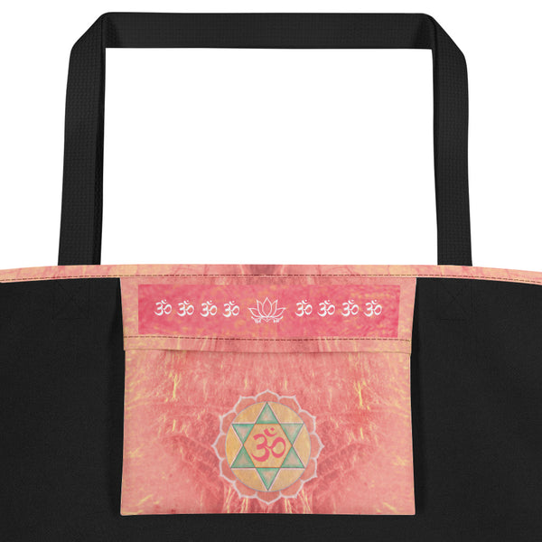 Avatar in Meditation Yoga Beach Bag