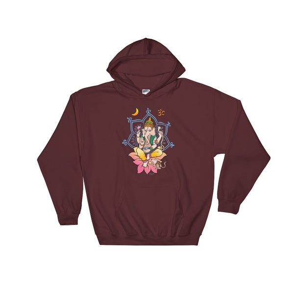 Sri Ganesha hoodie, artwork by Sushila Oliphant.