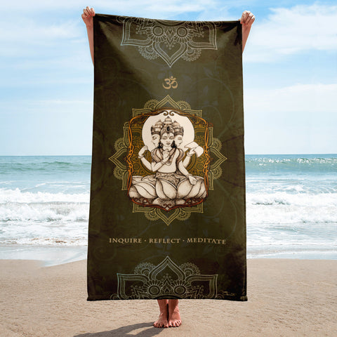Brahman Yoga Beach Towel