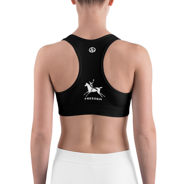 Native American yoga sports bra by Sushila Oliphant for Apparel for the Spirit.