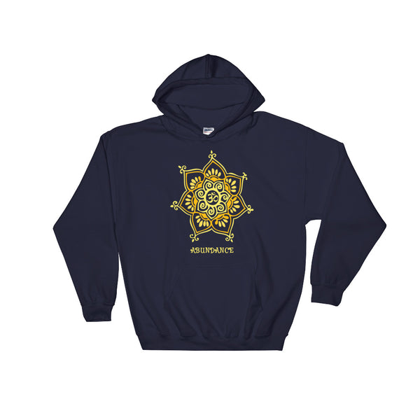 Abundance Mandala Hoodie designed by Sushila Oliphant.