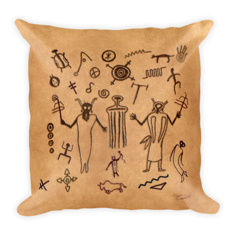 Southwest Tribal meditation pillow by Sushila Oliphant